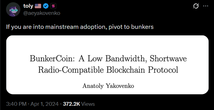 Technical Abstract April Fools 2024